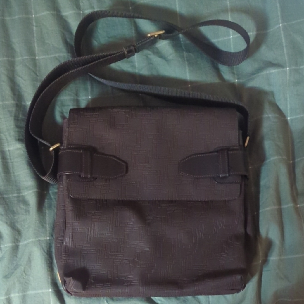 Dark Brown Unisex Crossbody Bag